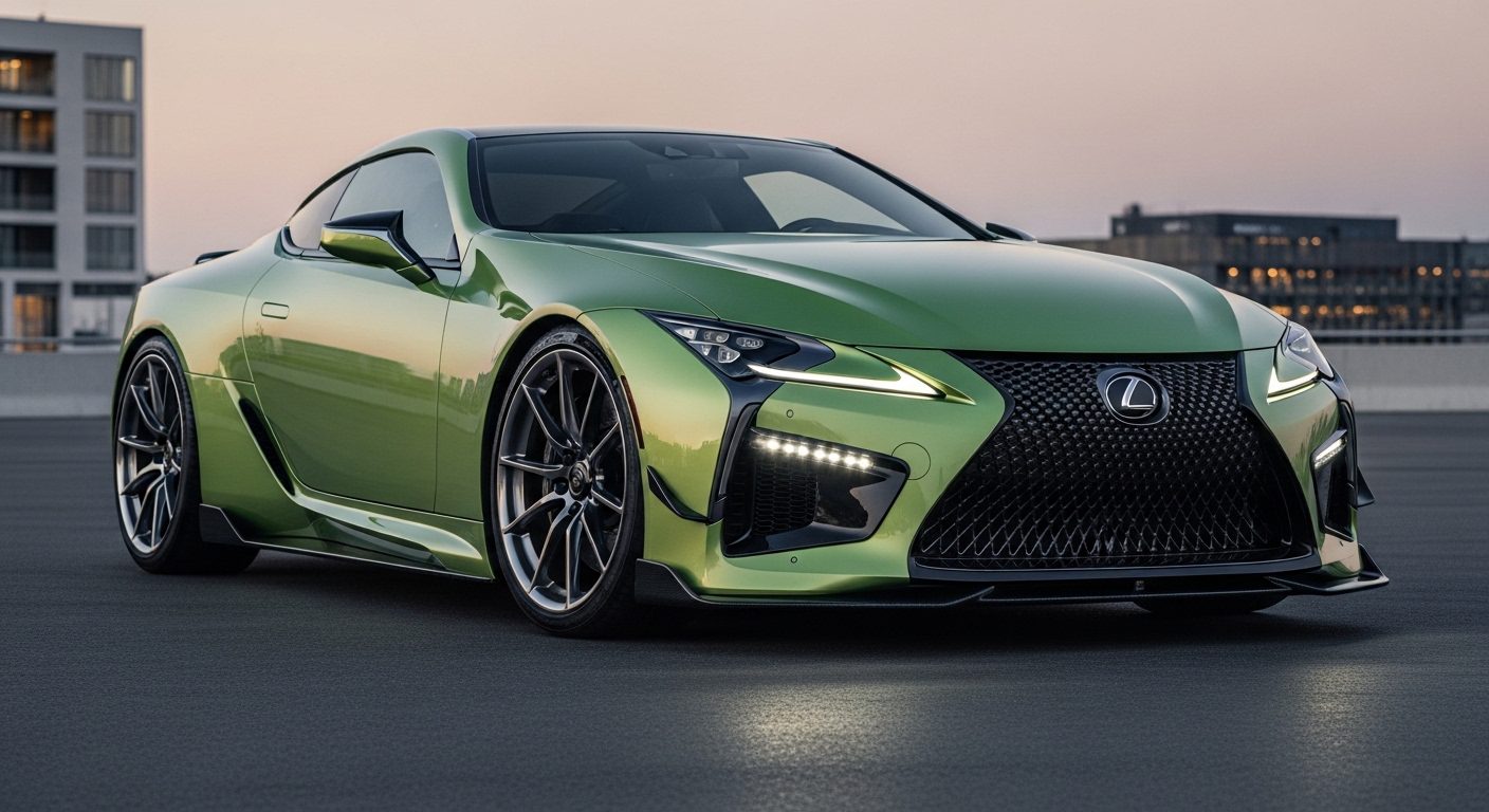 2026 Lexus LC 500 Revealed New Design, Power & Luxury
