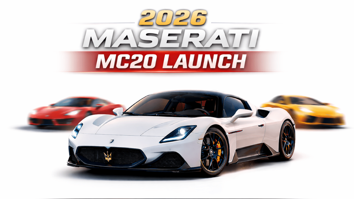 2026 Maserati MC20 Launch – Everything Buyers Need to Know