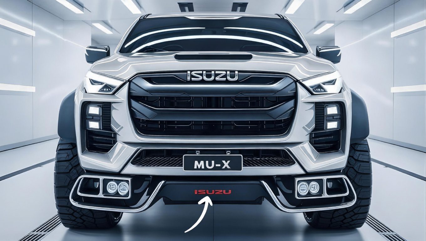 Isuzu MU-X Pickup 2026 Bold and Fearless Upgrade