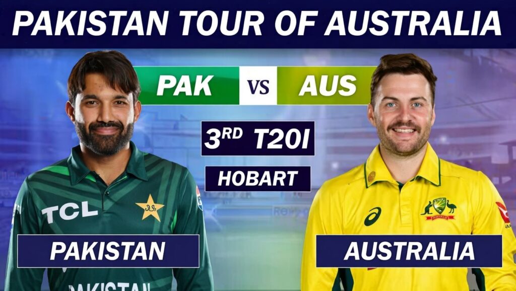 Pakistan vs Australia 3rd T20I