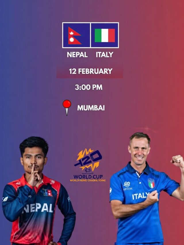Nepal vs Italy Live: T20 World Cup 2026 – Must-Win Clash!