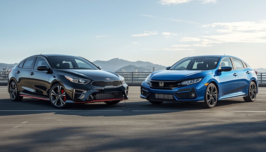Kia K4 vs Honda Civic

K4 GT Line vs Civic

Kia K4 hatchback

2026 Kia K4

Kia K4 hybrid

Honda Civic Sport Hybrid