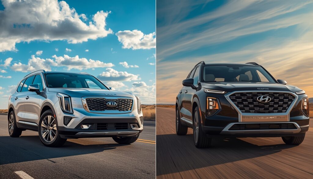 2027 Kia Telluride vs Hyundai Palisade