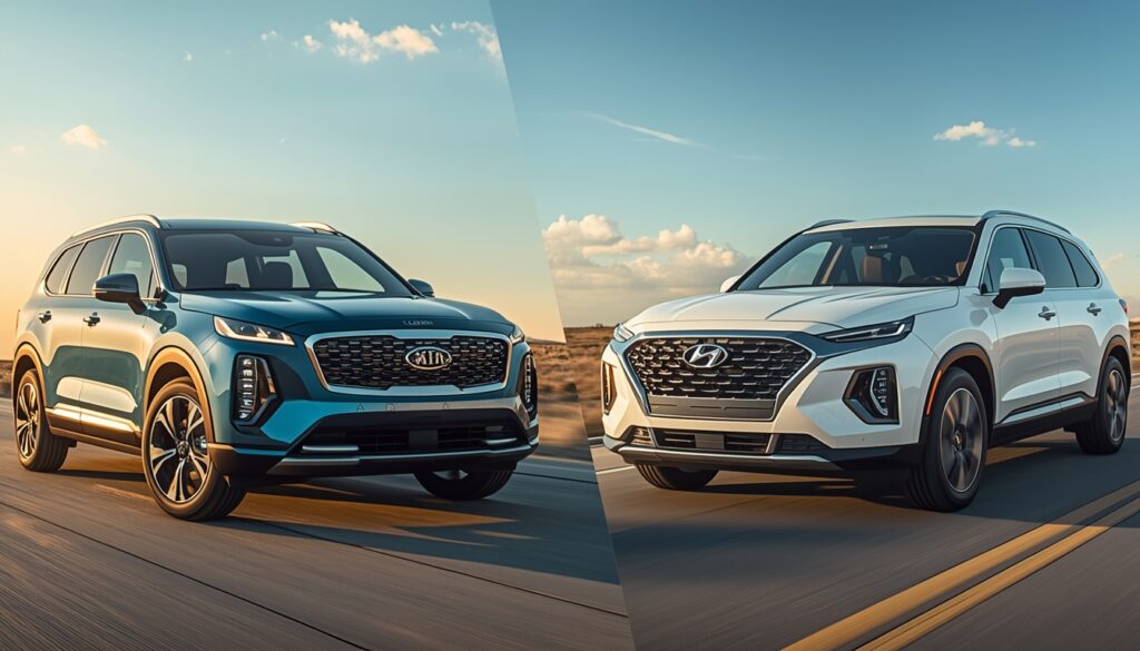 2027 Kia Telluride vs Hyundai Palisade