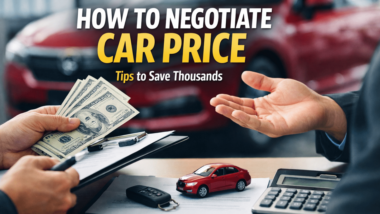 How to Negotiate Car Price and Win the Best Deal