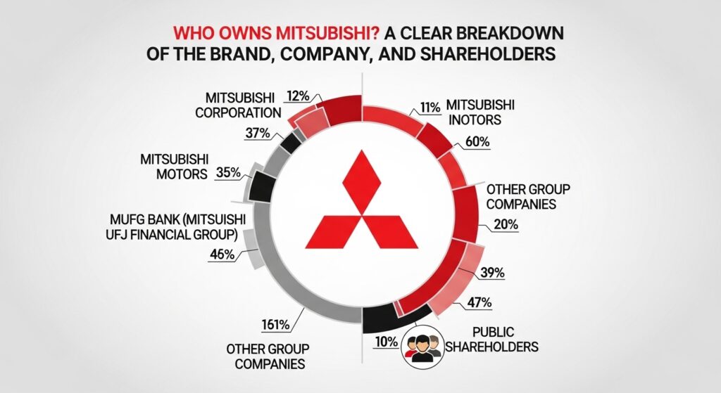 Who Owns Mitsubishi A Clear Breakdown of the Brand, Company, and Shareholders