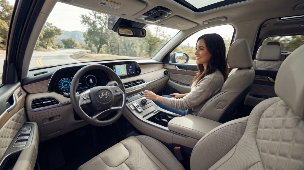 Hyundai Palisade interior